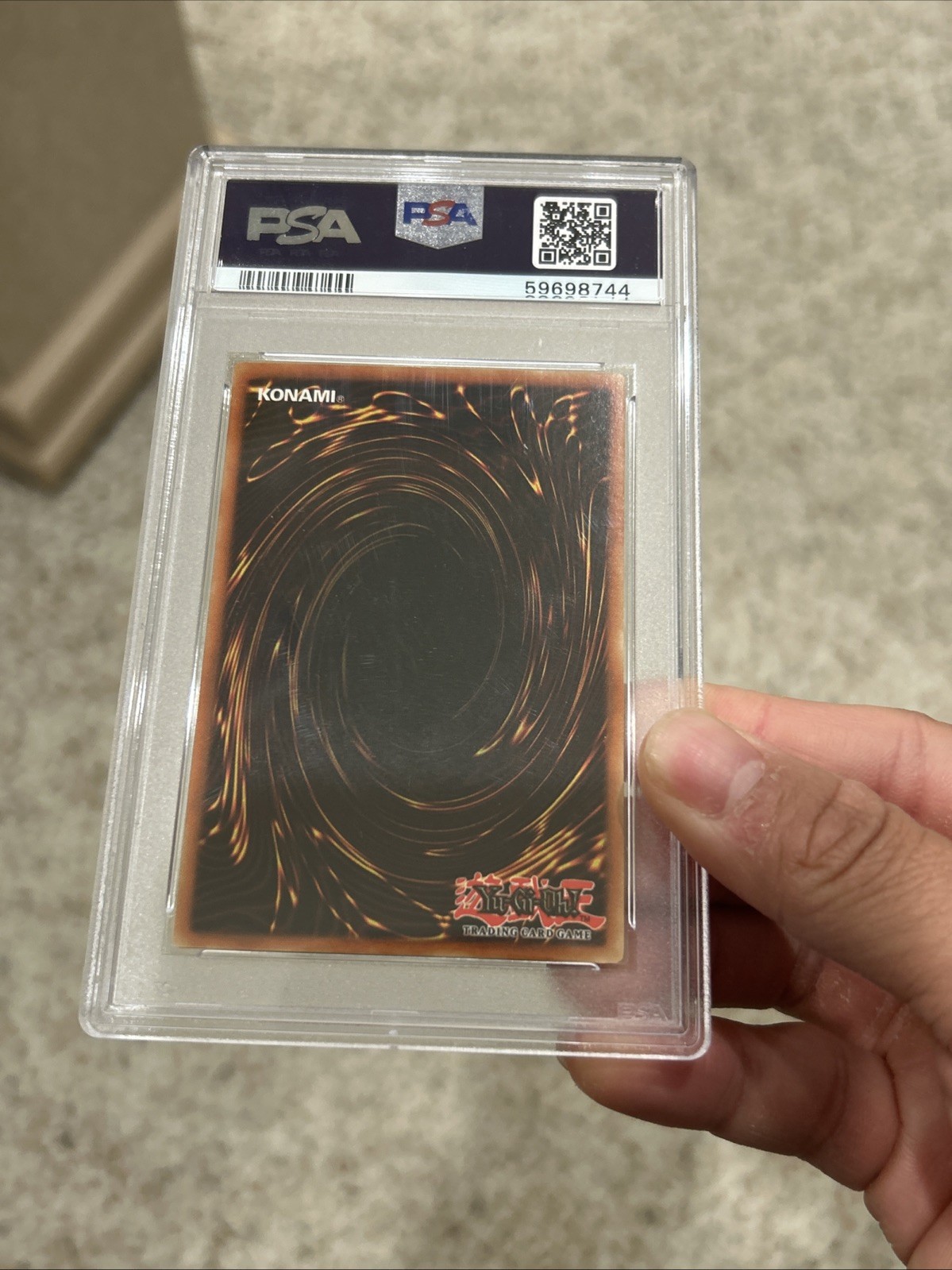Yugioh Solemn Judgment MRD-127 Psa 8 Max Fade view 5