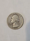 1942 S San Francisco Washington 90% Silver Quarter