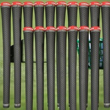 TaylorMade Lamkin Crossline 360 Golf Grips Standard Black/Red .600 Round 50g OEM