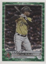 2022 Topps Series 1 Green Foil 11/499 Christian Walker #75 0hk3
