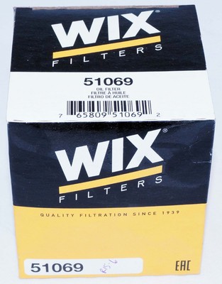 Spin On Engine Oil Filter Wix 51069 fits various GM Family of Cars