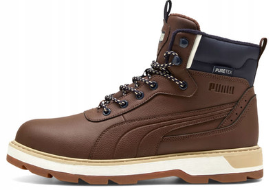393928-05 Puma DESIERTO V3 Puretex Warme Winterstiefel Herren Sportschuhe Braun