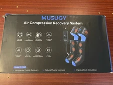 MUSUGY Full Leg Massage Air Compression Recovery System Model FE-7227