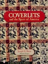 Vintage Antique Blanket book Coverlet Bedcover ID Quilt