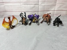 Safari Ltd. Lot Of Mythical Fantasy Figures Dragons Cerberus Phoenix