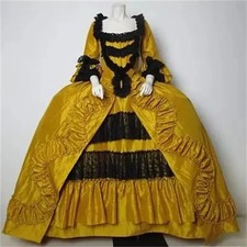 18th Century Rococo Baroque Marie Antoinette Dress French Royal Court Ball Gown