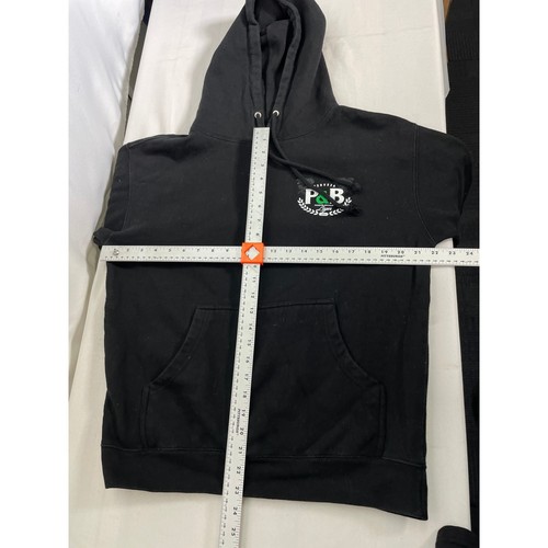 Papas & Beer Cerveza Mexico Black Pullover Hoodie Men's MEDIUM - Picture 10 of 10