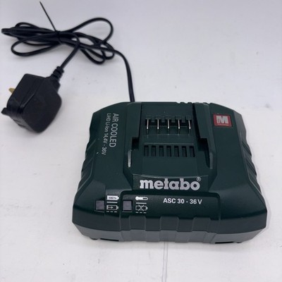 Metabo ASC 30-36V Akku Ladegerät 14,4V-36V Li-Ion 240V Schnellladegerät getestet