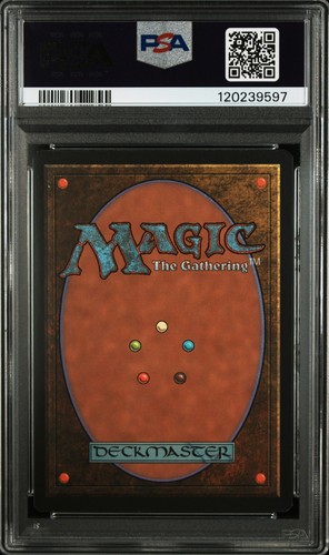 1997 MTG WEATHERLIGHT SCORCHED RUINS PSA 9 - Picture 2 of 2