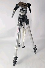 NEW Manfrotto Bogen 3021 Tripod w/ Pan Tilt Head 3028 Made in Italy