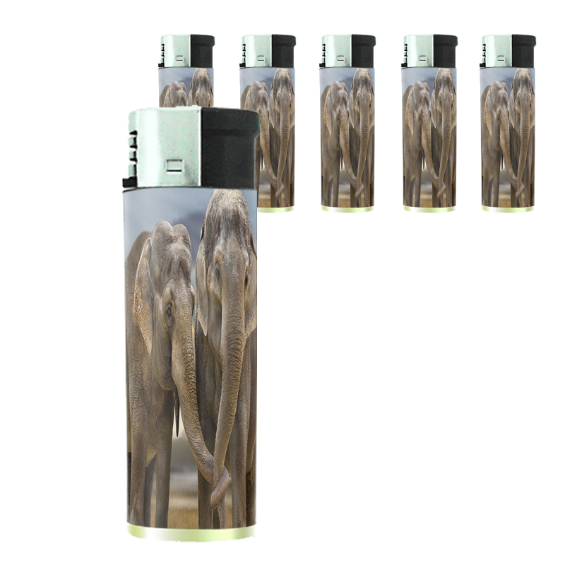 Set Of 5 Elephant Design-005 Custom Nature