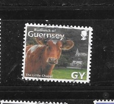 GUERNSEY SC#1267a 2014 COWS VIEWS OF GUERNSEY MODERN VF USED STAMP