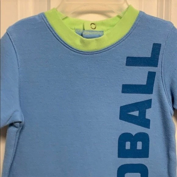 Baby Connection Dinoball Estampado Gráfico Una Pieza Niños Talla 12M Nuevo Sin Etiquetas Foto 3 de 4