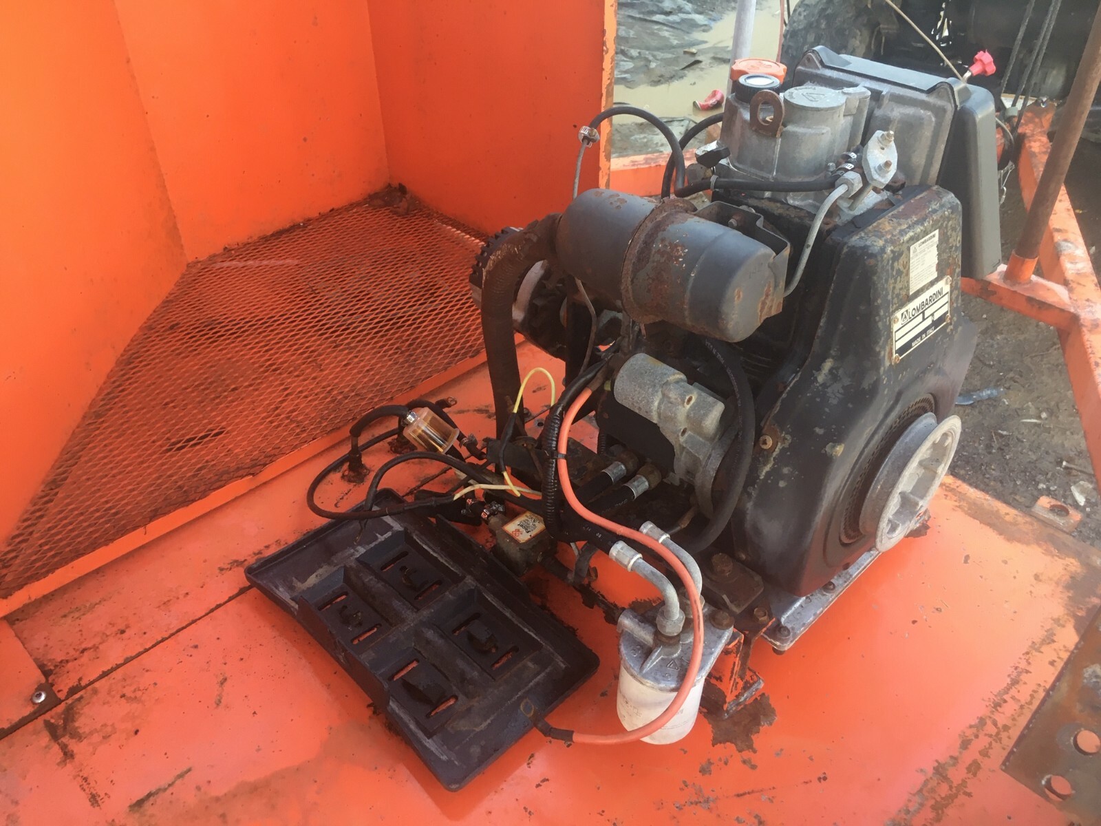 Lombardini 6LD 360 Diesel Engine w/Trailer "Tested and Working" eBay
