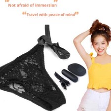 Mutandine Vibranti Con Telecomando Wireless &ndash; 10 Funzioni, Intimo Erotico Donna, Taglia Unica