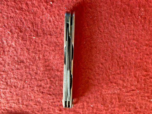 Old Fancy Ulster 3 Blade Silver Like Pocket Knife - Picture 6 of 7