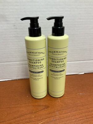 PHARMACOPIA  Conditioning Shampoo W/Aloe Vera & Chamomile Extract 12.17 Oz LOT 2