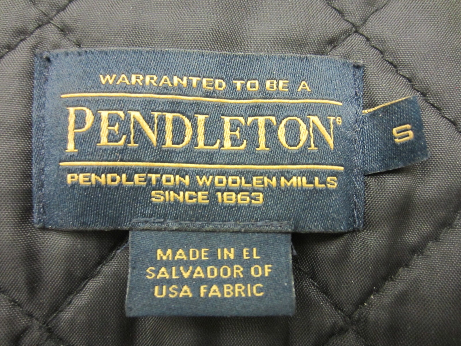 PENDLETON Quilted Lined Shirt Jacket Shacket Plai… - image 10