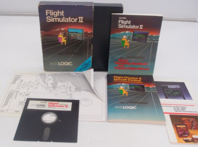 Flight Simulator II (Apple II, 1983)