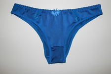 1 New Silky Satin Cheeky Bikini Panties Size 7/Large...Free Shipping 