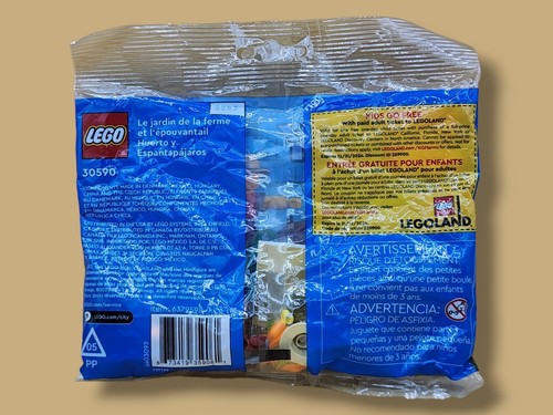 2022 LEGO City Set (30590) Farm Garden & Scarecrow Polybag NEW Factory Sealed! - Picture 3 of 3