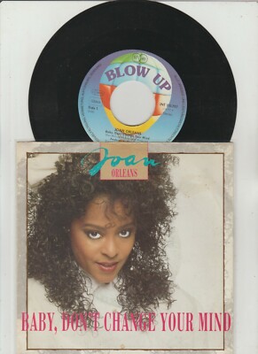7 '' Joan Orleans - Baby don´t change your mind