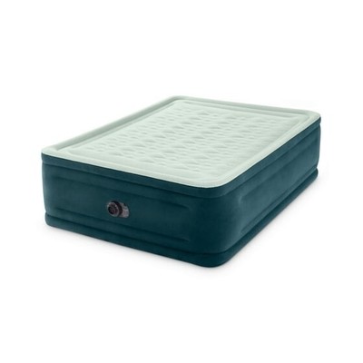 Intex 24'' Dream Lux Pillow Top Dura-Beam Airbed Mattress with Internal Pump - Qu
