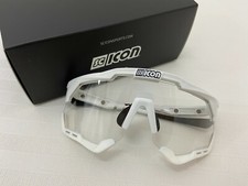 Scicon AEROSHADE XL Photocromic Sports Sunglasses Silver / White Gloss