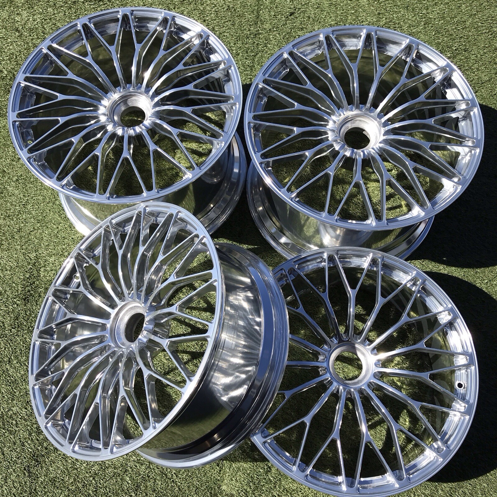 20 21 LAMBORGHINI SV SVJ RIMS ULTIMATE WHEELS CERAMIC 470601017 STOCK OEM SET 4