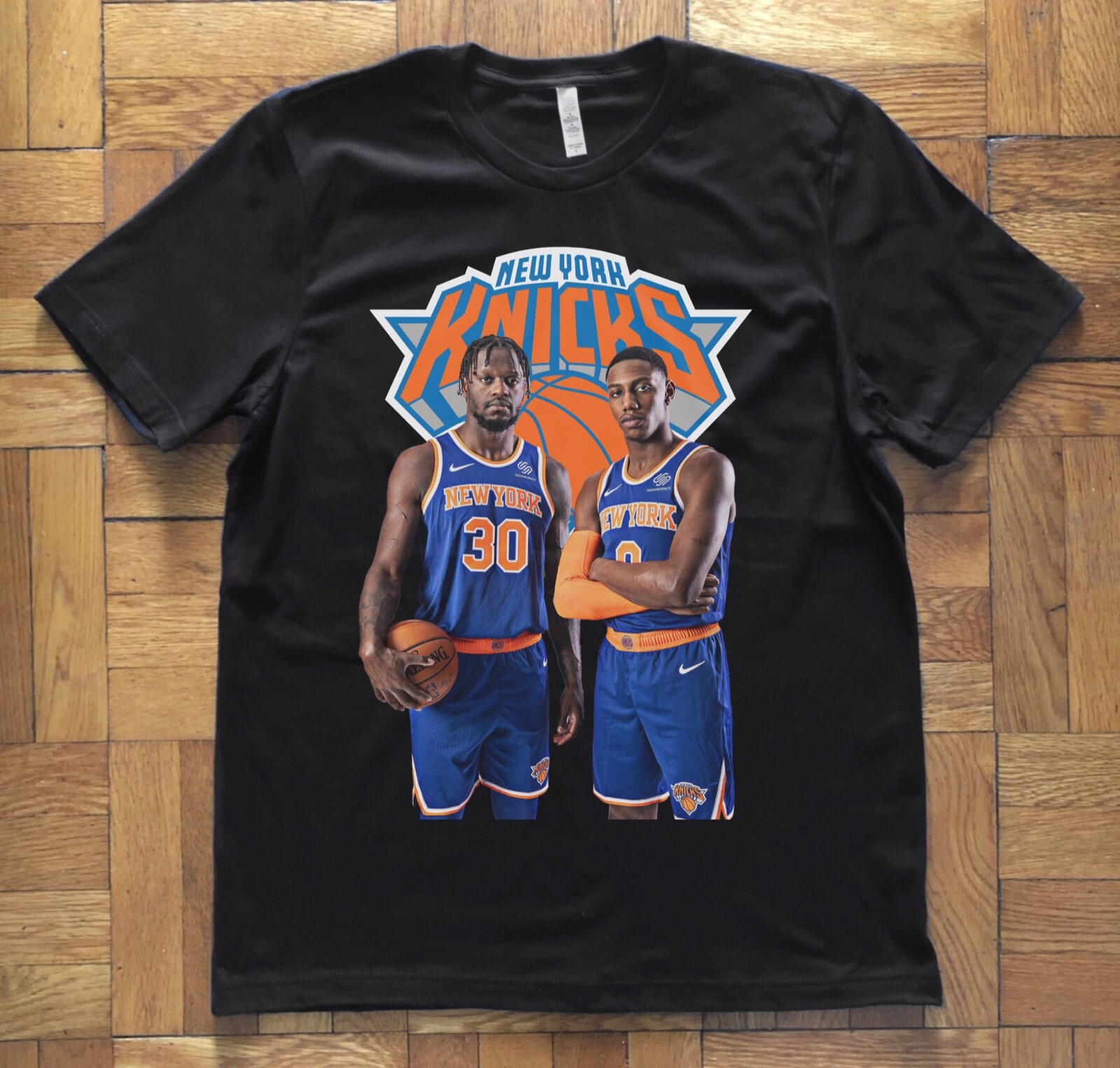 New York Knicks NBA print T-shirt