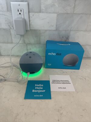 Amazon Echo Dot 4th Gen Smart speaker with Alexa Voice Control