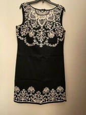 Black and White Sophisticated Dress