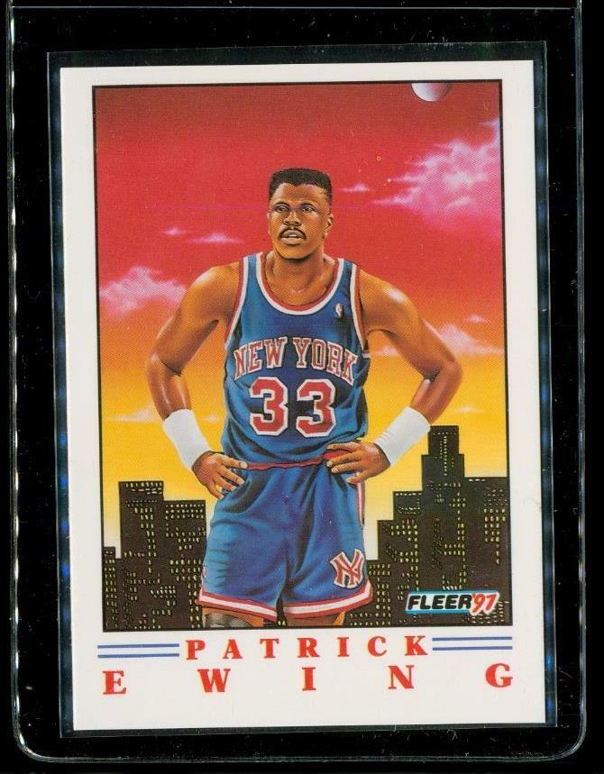 1991 FLEER ILLUSTRATIONS Basketball Card 4 OF 6 PATRICK