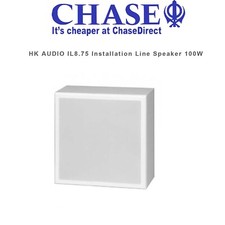 HK AUDIO IL 8.75 W Installation Line Speaker 100W in White_