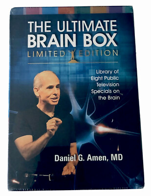 The Ultimate Brain Box 8 DVDs Daniel G Amen MD Mental Health Limited Edition TV