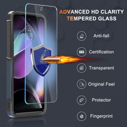 For Motorola Moto G Stylus 5G/G 5G 2023 2022 Phone Case Shockproof Cover + Glass - Picture 47 of 49