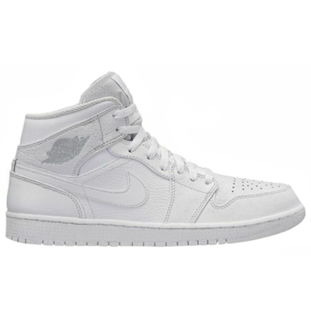 air jordan 1 mid full white