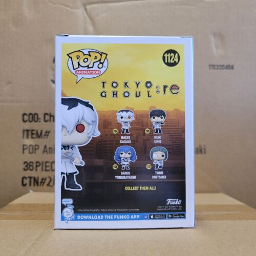 FIGURA FUNKO POP JAPONÉS ANIME TOKYO GHOUL:RE GHOUL HAISE SASAKI #1124 57641 - Imagen 2 de 3