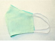 Face Mask Wire Adult Green Aqua