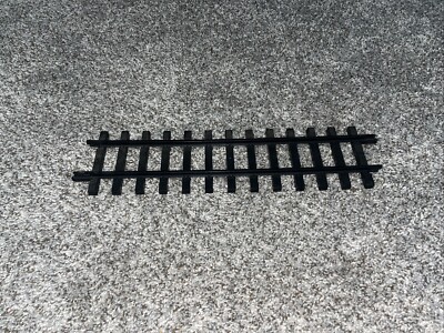 New Bright GOLD RUSH Train Straight 14-15'' Track Only, 1989