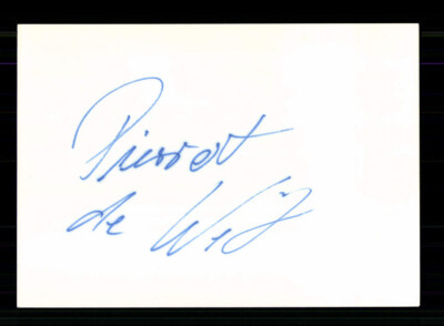 De Witte Cycling Original Signed + A 241234
