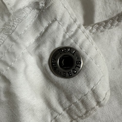 Vintage INC International Concepts Men's Size XL Cotton White Gray Snap Closure - Picture 6 of 17