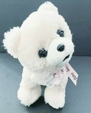 Dan Dee Valentine  s Day Plush Stuffed Animal Dog with Ribbon 14" Long