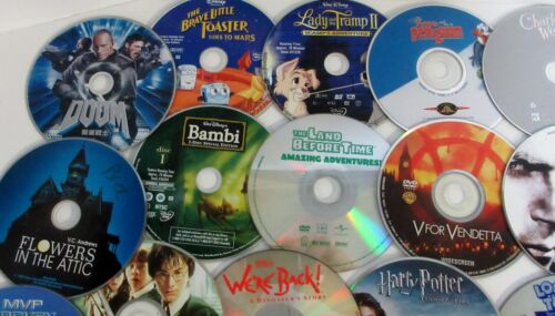 DVD Lot Of Approx 75 DVD’s - DIscs Only No Cases / All Need Resurfacing - Picture 4 of 20