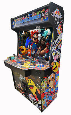 43'' 4K Classic Characters 4-Player Upright Arcade Game