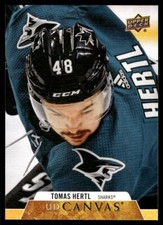 2020-21 Upper Deck Series 2 NHL Tomas Hertl #C191  Canvas