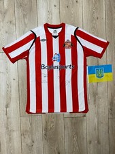 SUNDERLAND 2008 2009 HOME FOOTBALL SHIRT SOCCER JERSEY szL UMBRO