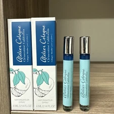 ATELIER COLOGNE Clementine California Absolue Pure Perfume .14 fl oz Lot of 2