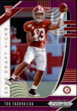 2020 Panini Prizm Draft Football Prizms Purple Parallel Singles -Pick Your Cards