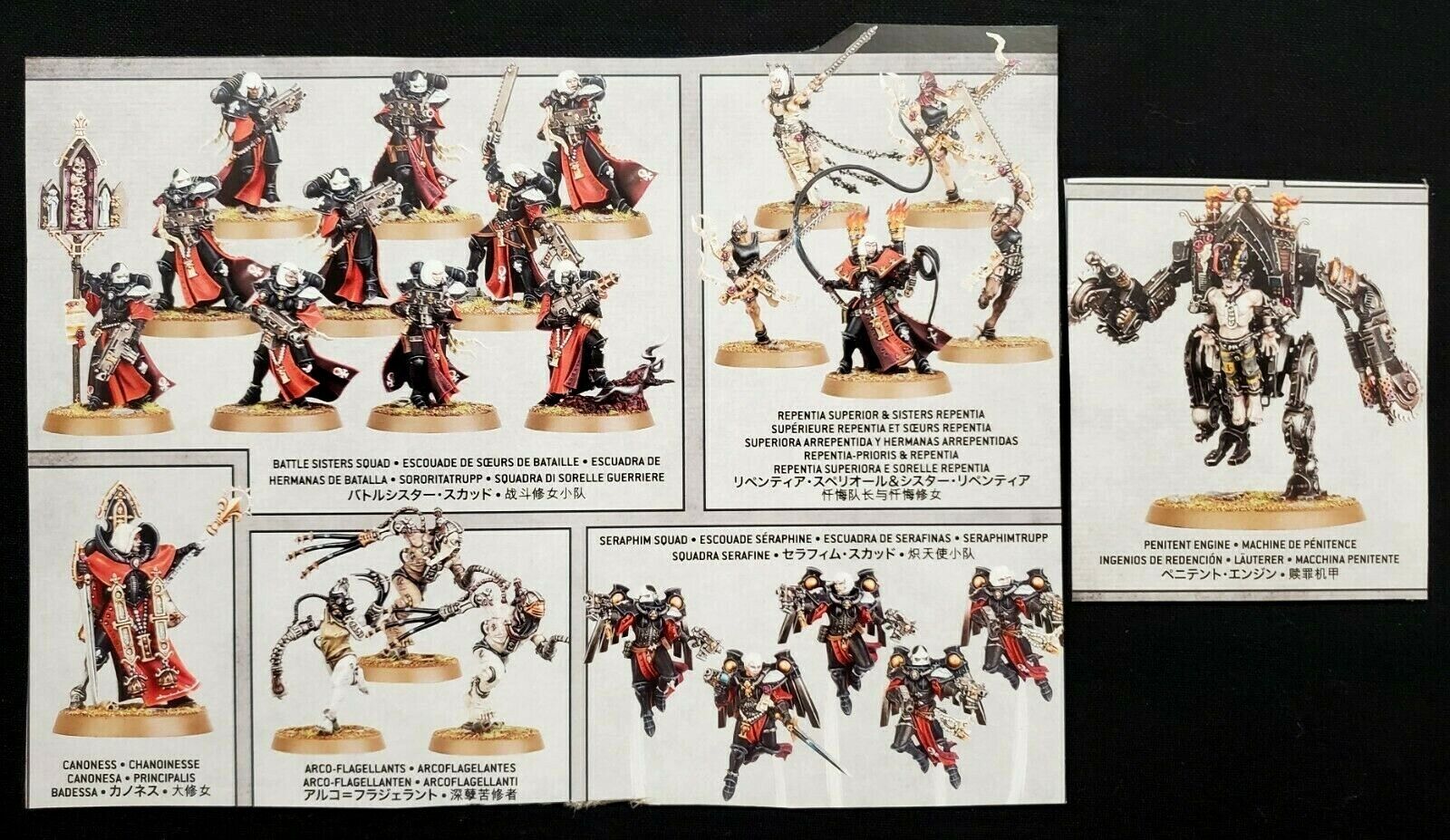 Adepta Sororitas Order of The Violent Silence - Finished